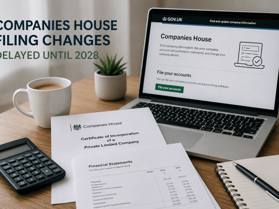 Companies House Filing Changes Delayed Until 2028 – What Small Businesses Need to Know