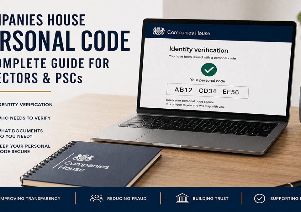 Companies House Personal Code guide for UK company directors and PSCs